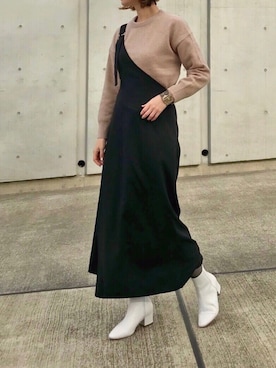 Creamさん(レディース・158cm)の冬コーディネート