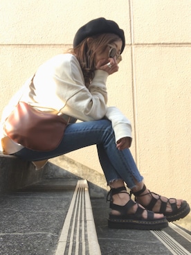 おまゆさん(レディース・154cm)の春コーディネート
