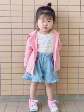 まいさん(キッズ・80cm)の夏コーディネート