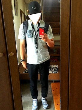 「NIKE(ナイキ)のアイテム(ネックレス)」を使った、こーきさん(メンズ・176cm)の夏コーディネート