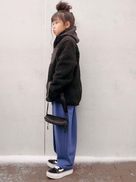花音さん(キッズ・122cm)の冬コーディネート