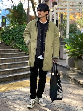 JOURNAL STANDARD relumeさんの（ARMY TWILL | アーミーツイル）を使ったコーディネート