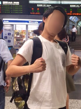 「NIKE(ナイキ)のアイテム(スラックス)」を使った、ゆーさん(メンズ・175cm)の秋コーディネート