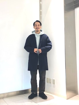 冷牟田 誠さん(メンズ・165cm)の冬コーディネート
