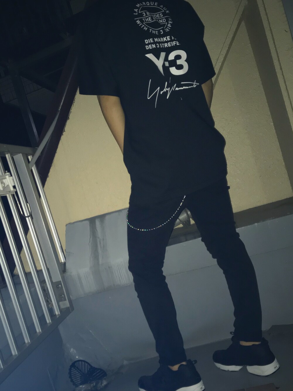 AMAGIさんの「M SS TEE STREET（Y-3）」を使ったコーディネートの1枚目の写真