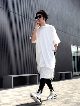 「Y-3(ワイスリー)のアイテム(スニーカー)」を使った、yst(不定期)さん(メンズ・172cm)の春コーディネート