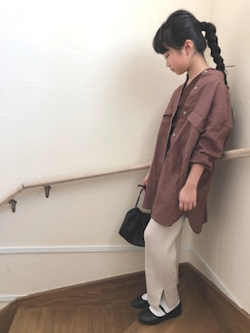 elenaさん(キッズ・129cm)の春コーディネート