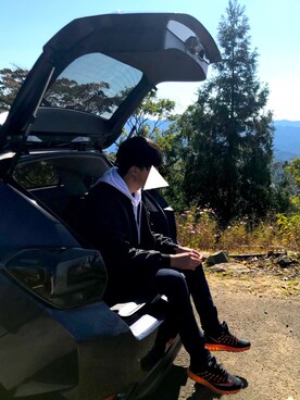 N.さん(メンズ・188cm)の冬コーディネート