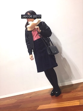 himaさん(レディース・162cm)の冬コーディネート