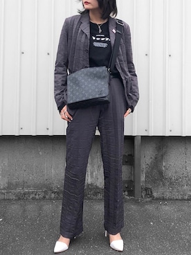 Yurinaさんの（ISSEY MIYAKE | イッセイミヤケ）を使ったコーディネート