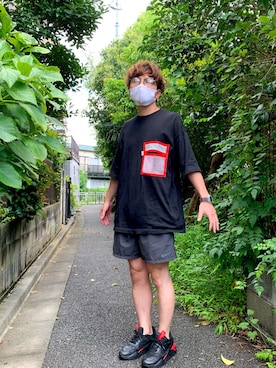 「NIKE(ナイキ)のアイテム(水着/着物・浴衣)」を使った、おっくんさん(メンズ・168cm)の夏コーディネート