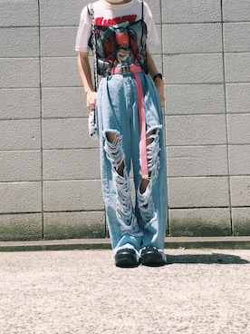 「SPINNS(スピンズ)のアイテム(その他)」を使った、Yuly🐼さん(レディース・158cm)の春コーディネート