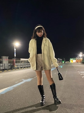 ややさんの「WEGO/エナメルワイドカチューシャ」を使ったコーディネート