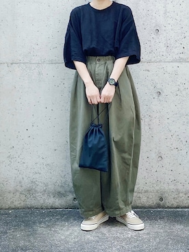 「VANS(バンズ)のアイテム(スニーカー)」を使った、ryo___kaさん(レディース・167cm)の夏コーディネート