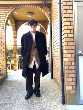 ラー油　さんの（ISSEY MIYAKE | イッセイミヤケ）を使ったコーディネート