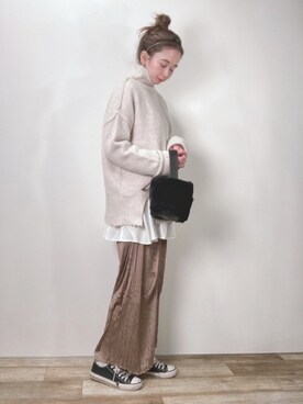 エリーさん(レディース・163cm)の冬コーディネート