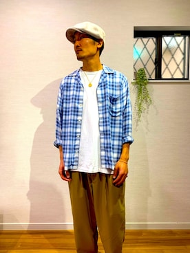 「BENNY(ベニー)のアイテム」を使った、さぶろうさん(メンズ・178cm)の春コーディネート