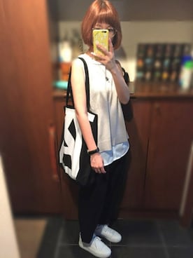「NIKE(ナイキ)のアイテム(レッグウェア)」を使った、* さきっちょ *さん(レディース・159cm)の夏コーディネート