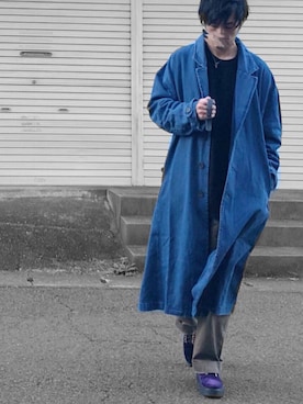 ContRaStさん(メンズ・173cm)の冬コーディネート
