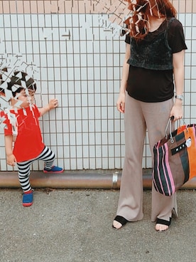 「iRENE(アイレネ)のアイテム」を使った、sugarsugar_Mさん(レディース・155cm)の春コーディネート
