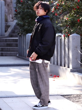 Tossyさん(メンズ・163cm)の冬コーディネート