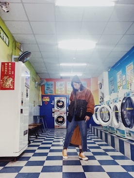 W | ワンさんの（THE NORTH FACE | ザノースフェイス）を使ったコーディネート