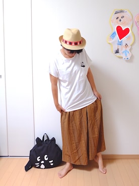 ちぇぶさんさん(レディース・154cm)の夏コーディネート