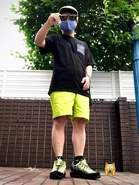 「NIKE(ナイキ)のアイテム(サングラス)」を使った、にゃん😿さん(メンズ・50cm)の夏コーディネート