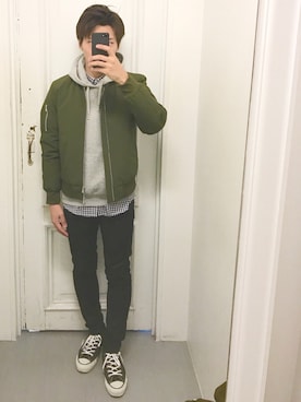 へいへいさん(メンズ・170cm)の冬コーディネート