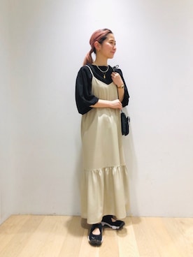 西野きよさん(レディース・152cm)の春コーディネート