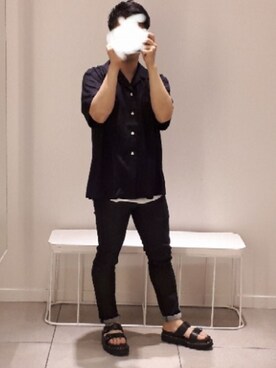 まこち(相互フォロー、❤返ししてます)さん(メンズ・155cm)の夏コーディネート