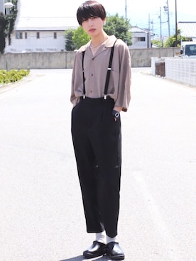 ろむしさん(メンズ・174cm)の夏コーディネート