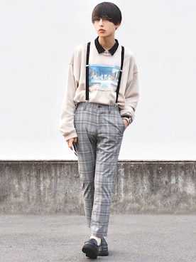 ろむしさん(メンズ・174cm)の冬コーディネート