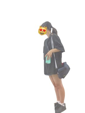 「NIKE(ナイキ)のアイテム(その他)」を使った、nさん(レディース・150cm)の夏コーディネート