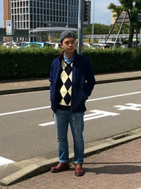 YAMAUCHIさん(メンズ・172cm)の冬コーディネート