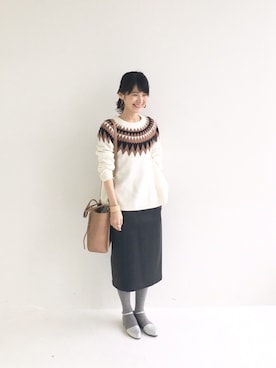 haco-on-acoさん(レディース・165cm)の冬コーディネート