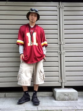 「NIKE(ナイキ)のアイテム(レッグウェア)」を使った、ZENさん(メンズ・177cm・20代)の春コーディネート