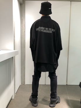 ハヤカワカイさんの「ADD SEOUL/アッドソウル/HIBRID LETTER AVANTGARDE SHIRTS（ADD SEOUL | エーディーディーソウル）」を使ったコーディネート