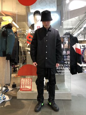 ハヤカワカイさんの「WHITELAND/ホワイトランド/HAT（WHITELAND | ホワイトランド）」を使ったコーディネート