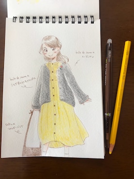 しおさんの（bulle de savon | ビュルデサボン）を使ったコーディネート