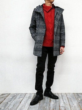 ニコルさん(メンズ・173cm)の冬コーディネート