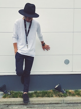 「NIKE(ナイキ)のアイテム(アクセサリー)」を使った、YUSUKE5さん(メンズ・165cm・30代)の秋コーディネート