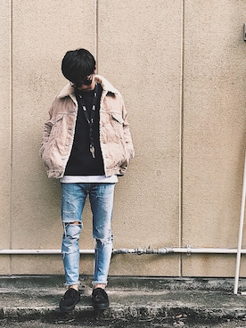 「NIKE(ナイキ)のアイテム(アクセサリー)」を使った、YUSUKE5さん(メンズ・165cm・30代)の冬コーディネート