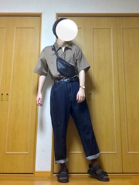 キツツキさん(メンズ・180cm)の夏コーディネート