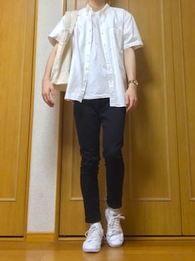 キツツキさん(メンズ・180cm)の夏コーディネート
