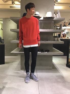 Sho Matsumotoさん(メンズ・181cm)の夏コーディネート