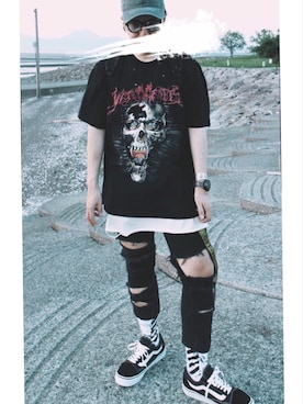 txmxgさんの（off white | オフホワイト）を使ったコーディネート