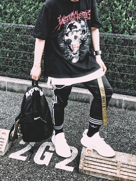txmxgさんの（off white | オフホワイト）を使ったコーディネート