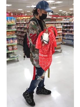 txmxgさんの（off white | オフホワイト）を使ったコーディネート