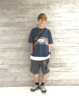 むらおゆずきさん(メンズ・165cm)の夏コーディネート